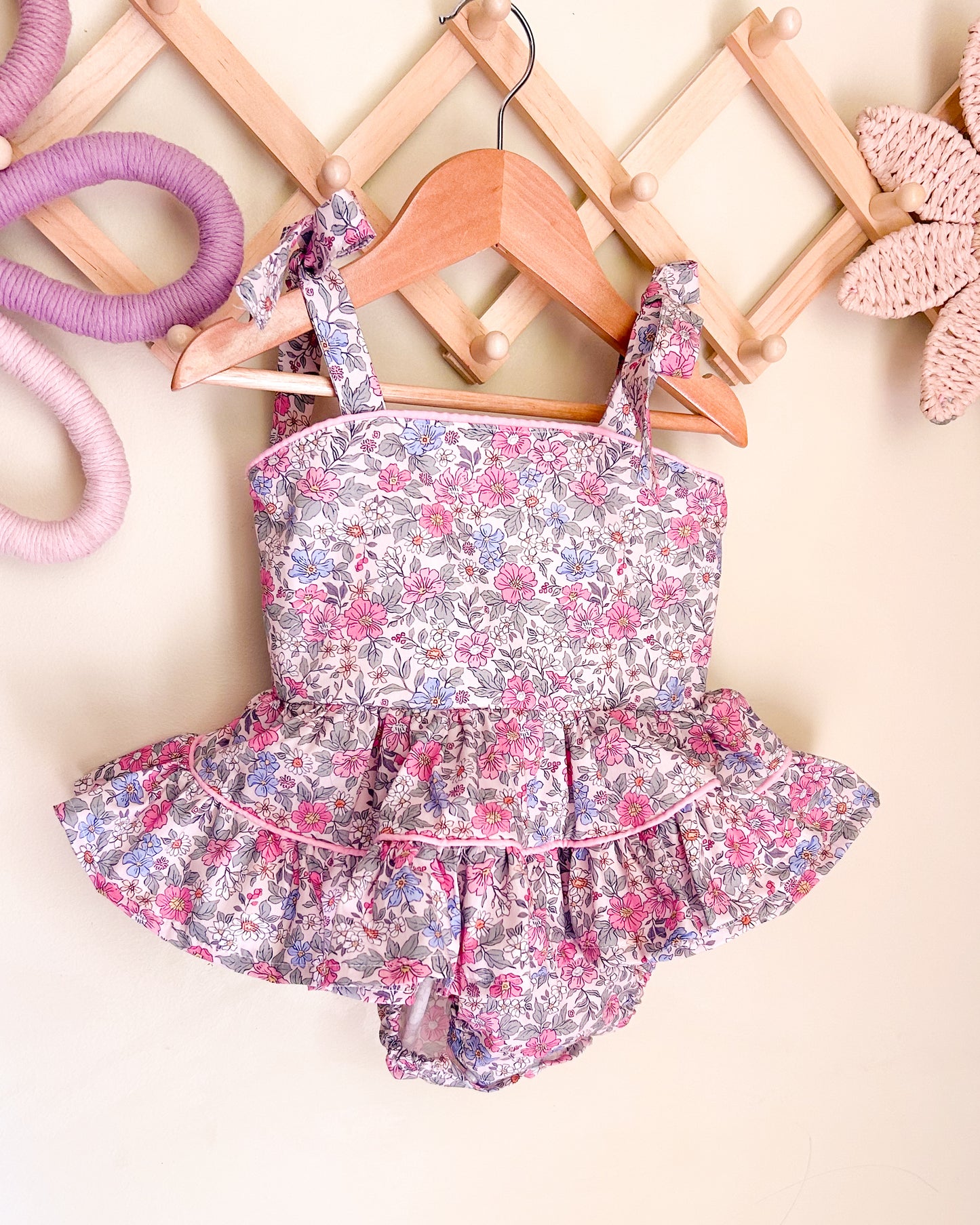 Daffodil Romper - Grace (MADE-TO-ORDER)