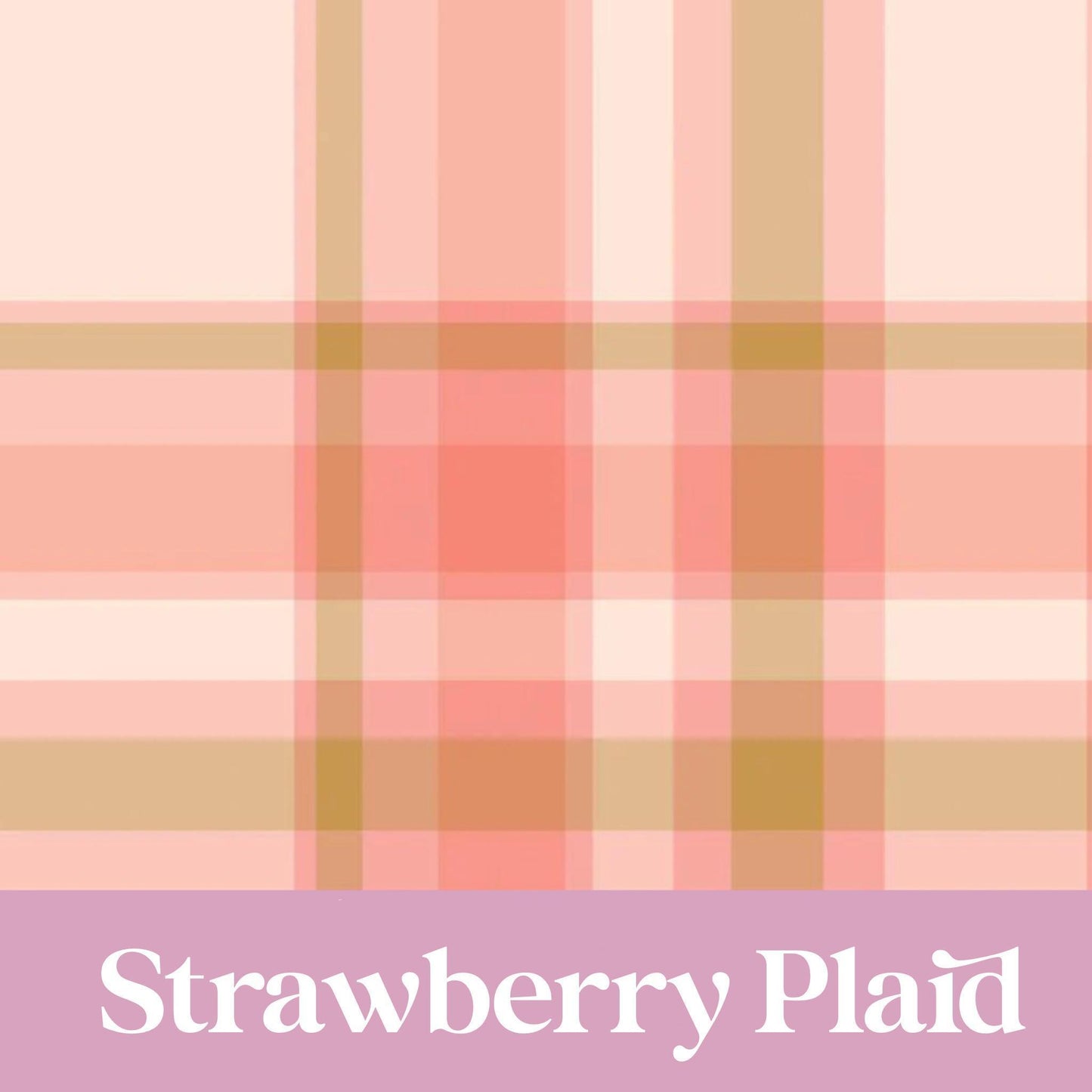 Strawberry Plaid