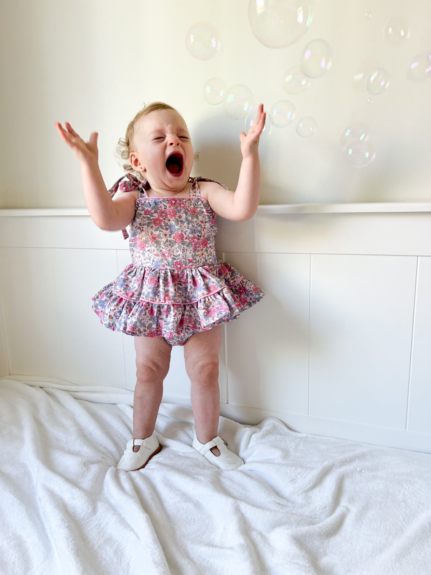 Daffodil Romper - Grace (MADE-TO-ORDER)