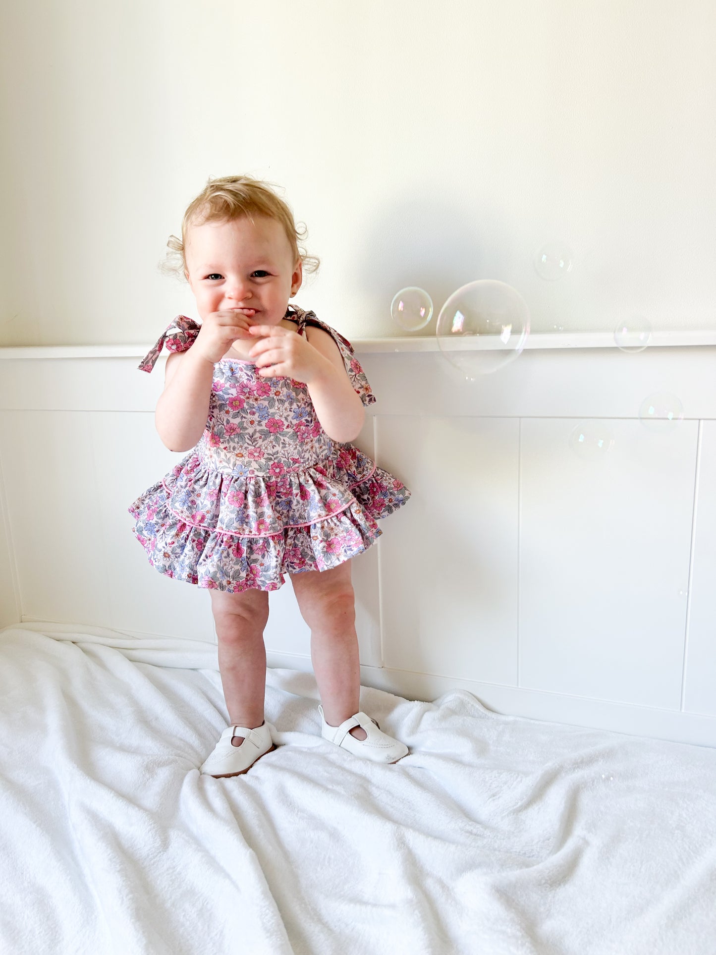 Daffodil Romper - Grace (MADE-TO-ORDER)