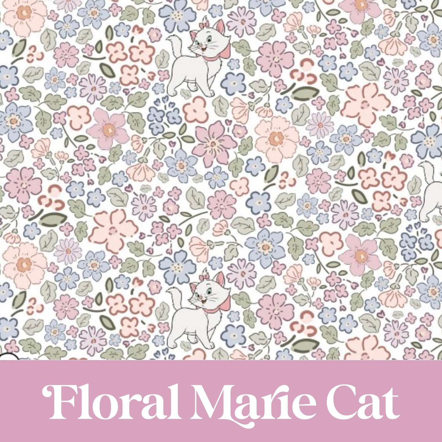 Floral Marie Cat