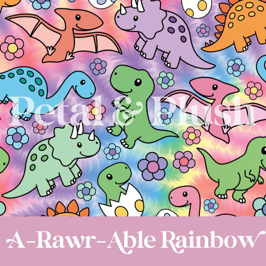A-Rawr-Able Rainbow