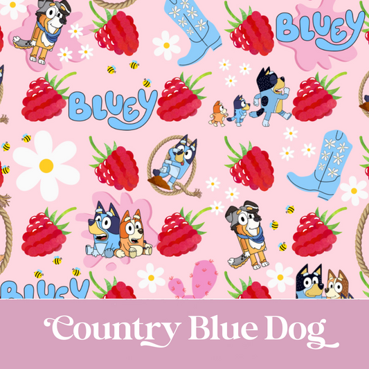 Country Blue Dog
