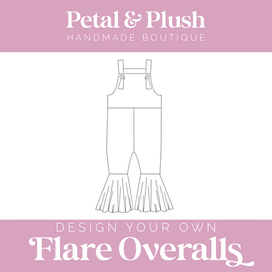 Design Your Own - Flare Overalls