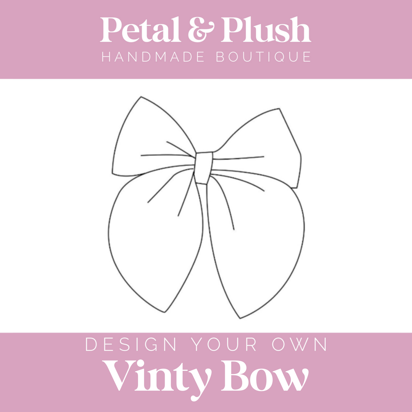 Design Your Own - Vinty Bow