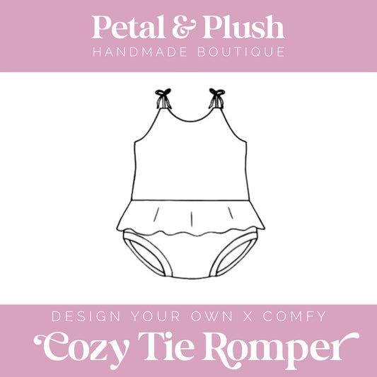 Design Your Own - Cozy Tie Romper