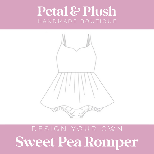 Design Your Own - Sweet Pea Romper