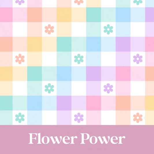 Flower Power Gingham