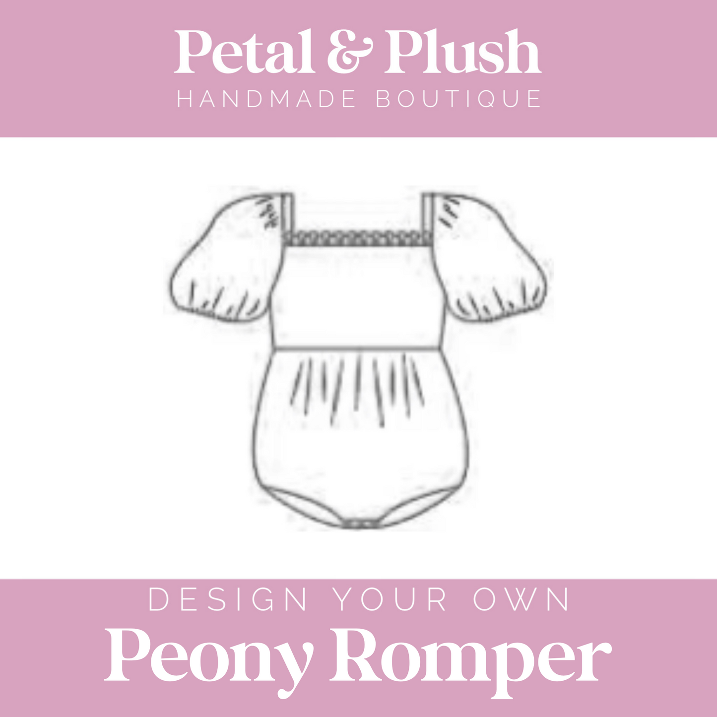 Design Your Own - Peony Romper