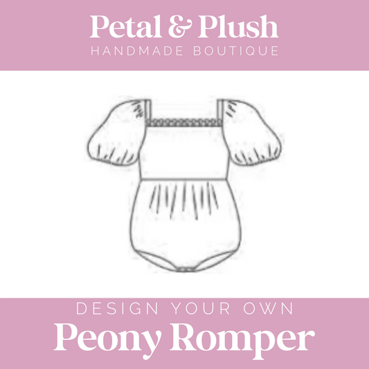 Design Your Own - Peony Romper