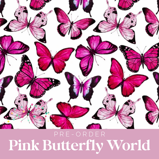 Pink Butterfly World